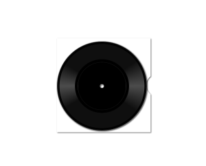 vinyl 7-inch single dubplate (small-hole black) {no label} [on sleeve]94